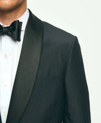 Black Fleece Shawl Collar Tuxedo in Silk-Linen | Brooks Brothers online shop