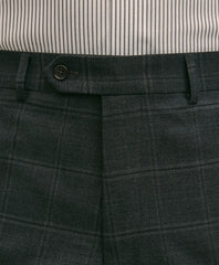 Brooks Brothers Explorer Collection Classic Fit Wool Windowpane Suit Pants | Brooks Brothers online shop