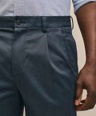 Pleated Traditional Fit Stretch Cotton Advantage Chino® Pants | Brooks Brothers sale