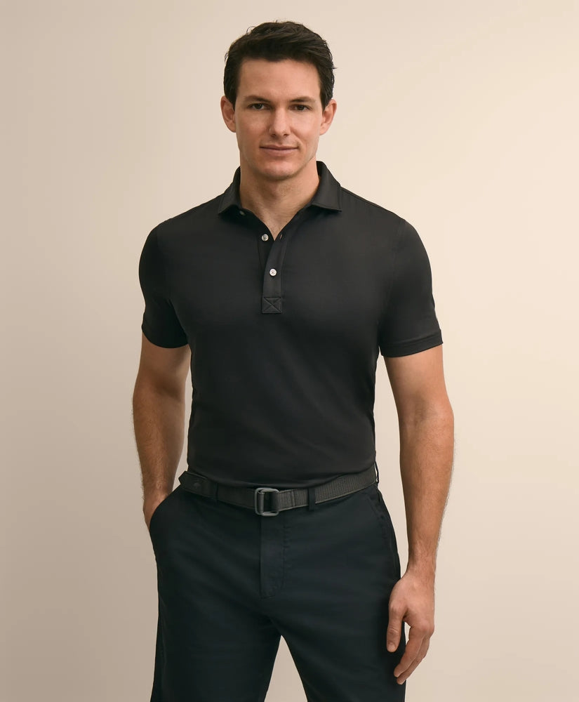 Performance Series Spread Collar Polo Shirt | Brooks Brothers outlet