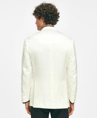 Black Fleece Peak Lapel Dinner Jacket in Silk Dupioni | Brooks Brothers on sale