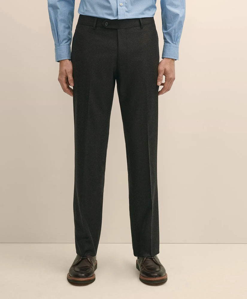 Classic Fit Wool Flannel Dress Pants | Brooks Brothers sale