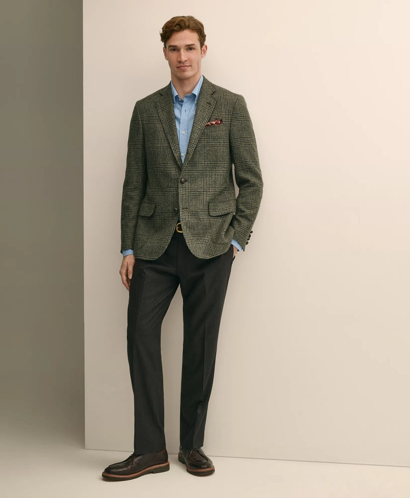 Classic Fit Wool Flannel Dress Pants | Brooks Brothers sale