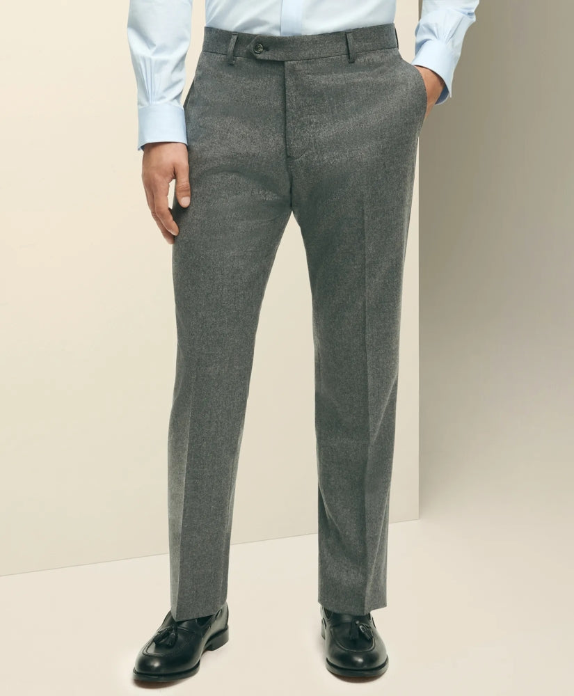 Classic Fit Wool Flannel Dress Pants | Brooks Brothers sale