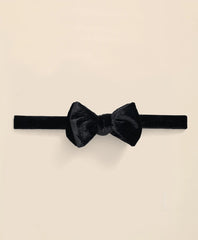 Formal Silk Blend Velvet Bow Tie | Brooks Brothers online shop