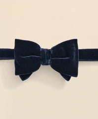 Formal Silk Blend Velvet Bow Tie | Brooks Brothers online shop